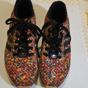 adidas Multicolor Geometric Athletic Shoes